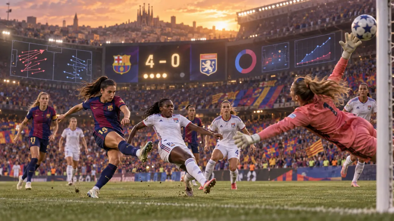 Barcelone - OL Lyonnes : comment un 4-0 a échappé à la logique des statistiques