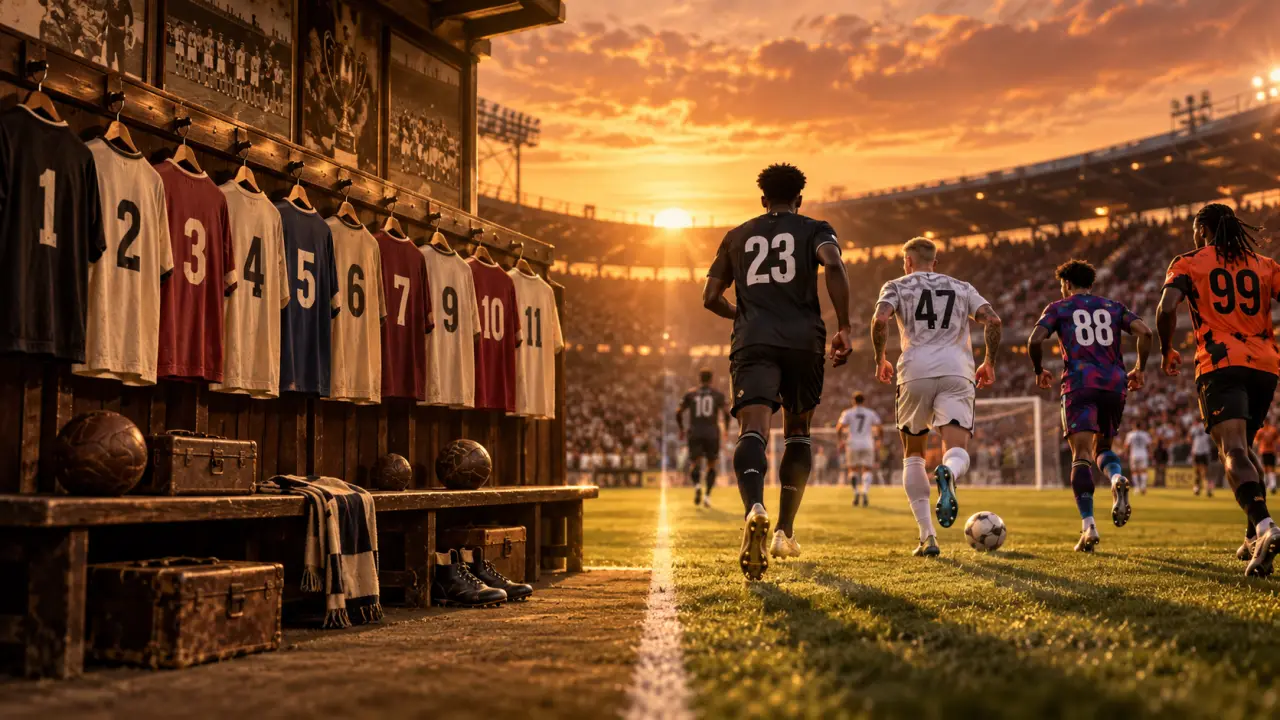 Numéros de maillot au football : la tradition des postes face à la liberté moderne