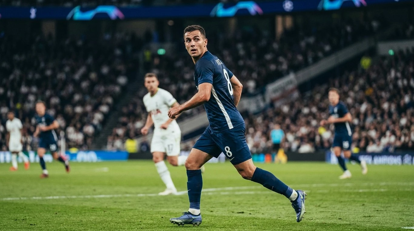 Joueur scannant le terrain