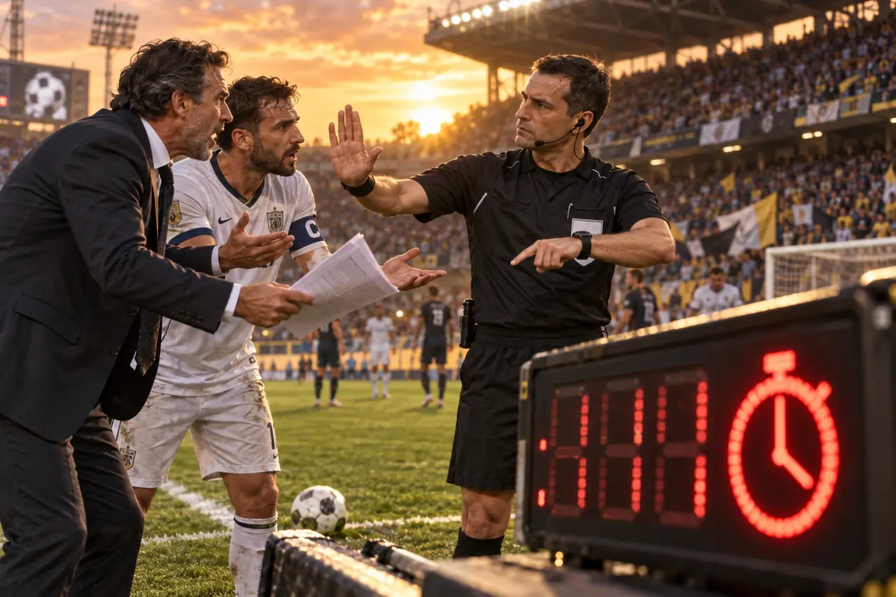 Réserve technique au foot : le mauvais timing peut la rendre irrecevable