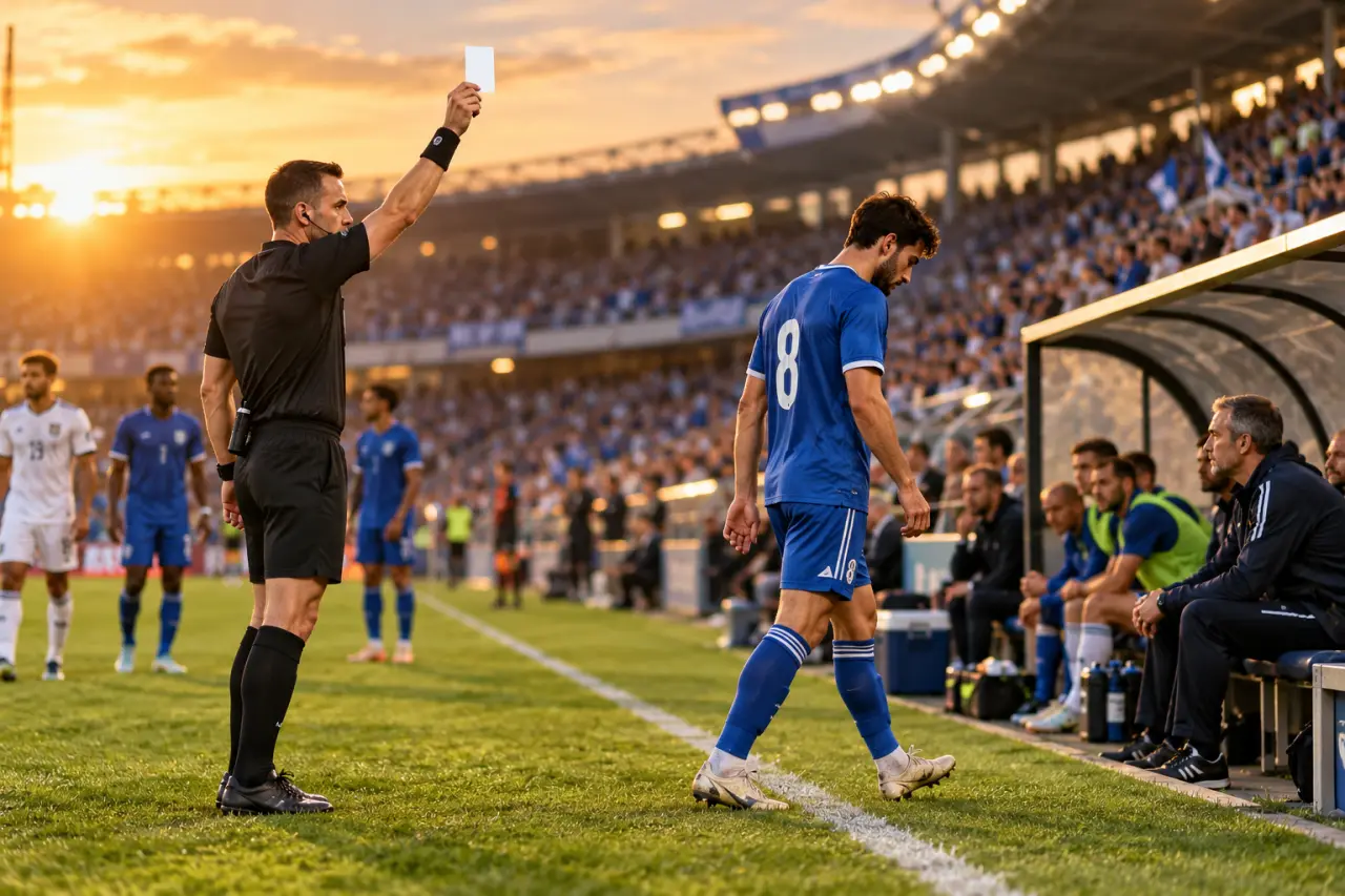 Carton blanc au football : dix minutes dehors, sans carton rouge immédiat