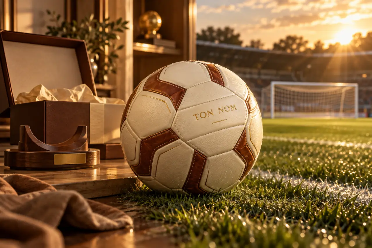 Ballon de foot personnalisé : un cadeau à exposer ou un vrai ballon pour jouer ?